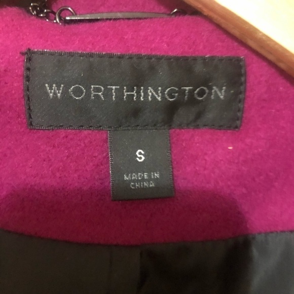 Worthington Women's Purple /Plums Coat Size: small - Picture 3 of 5
